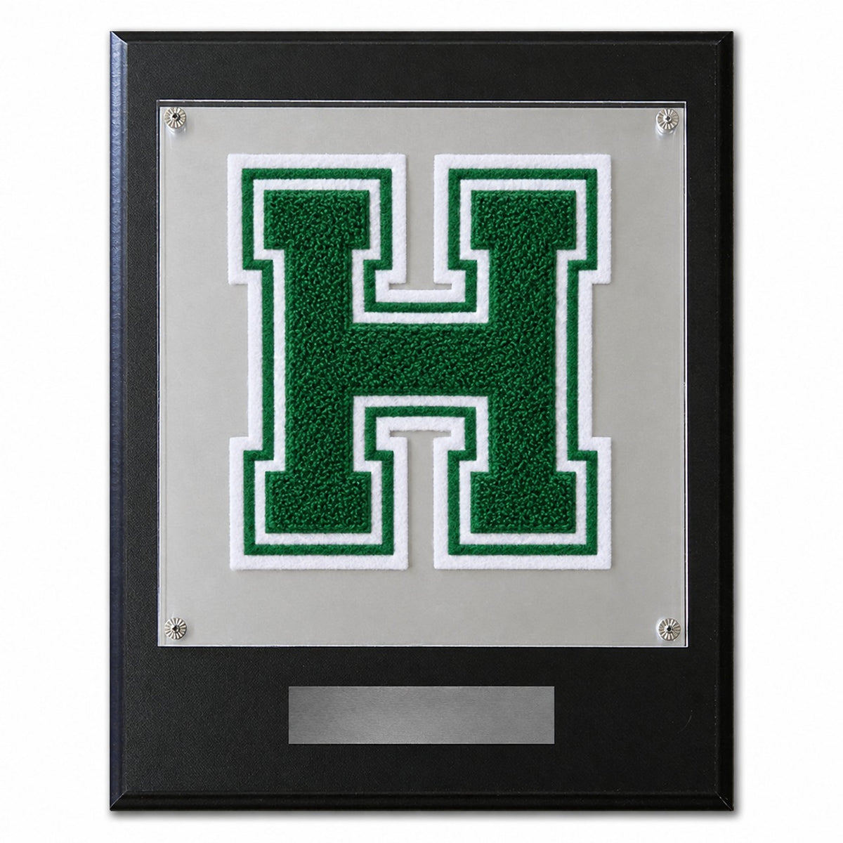 Hempstead High School (TX) chenille letter plaque