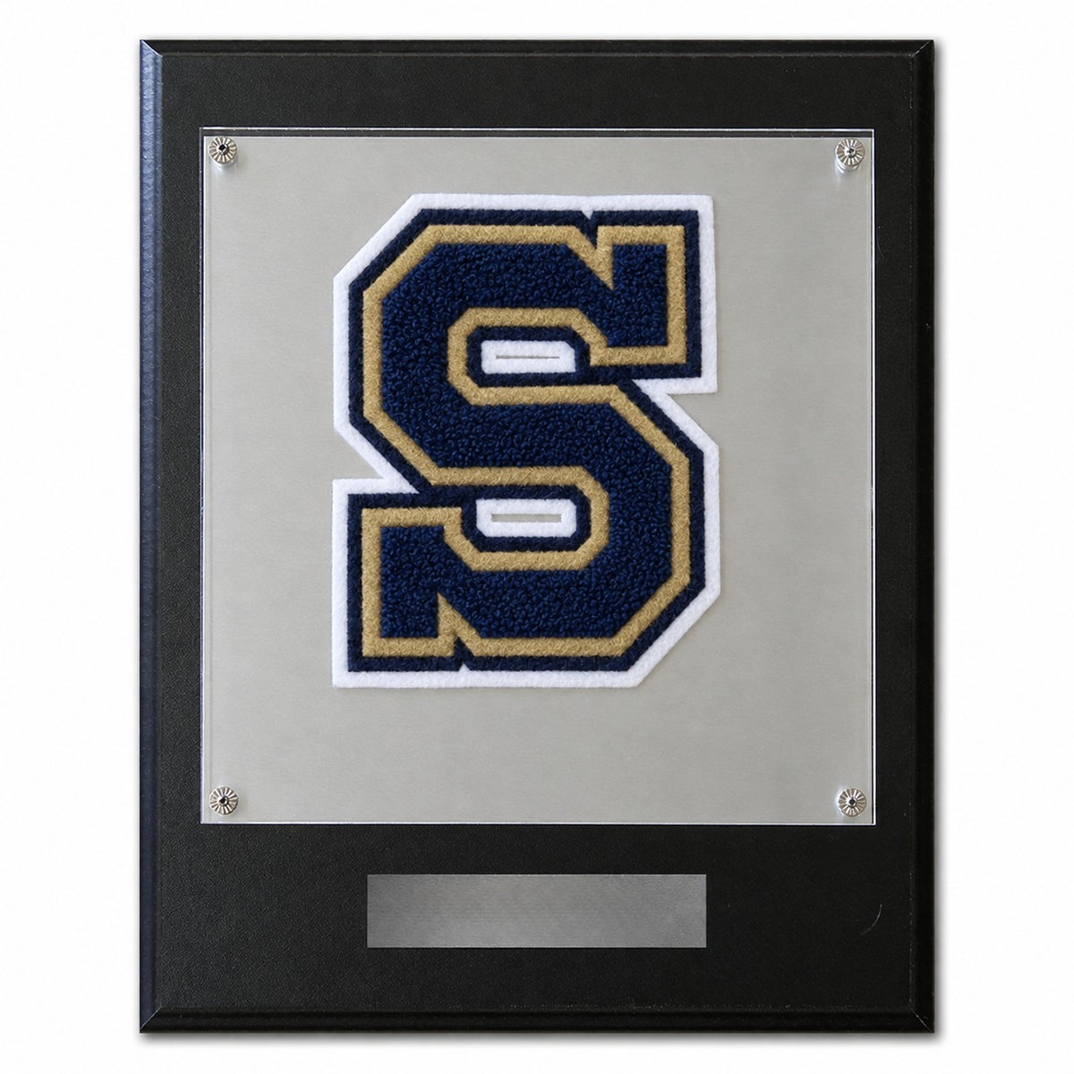 St. Dominic Savio Catholic High School (TX) chenille letter plaque