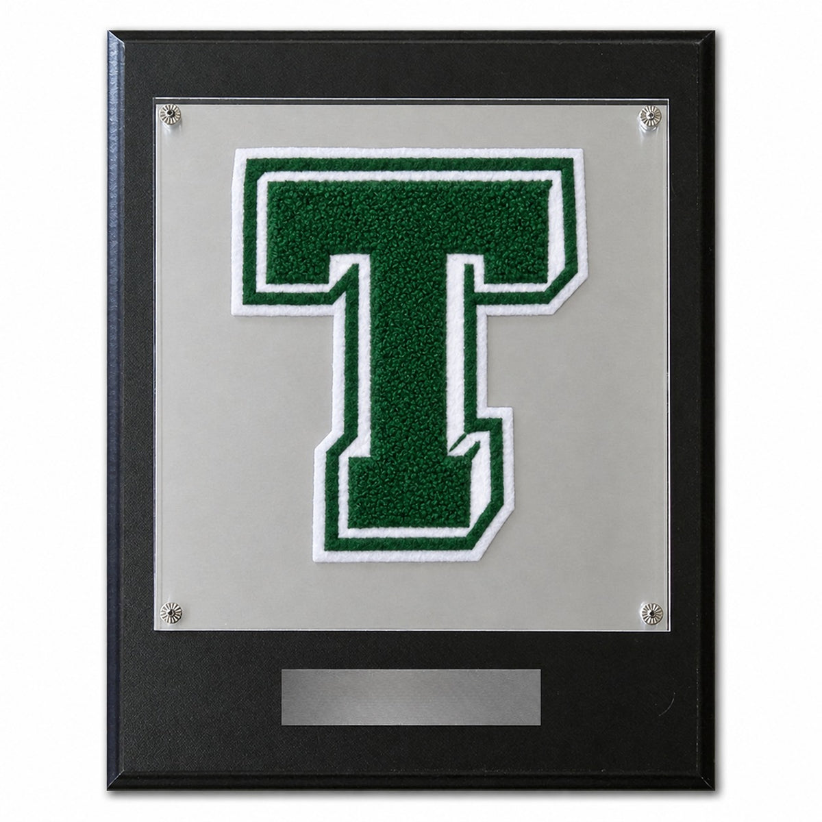 Taylor High School (TX) chenille letter plaque