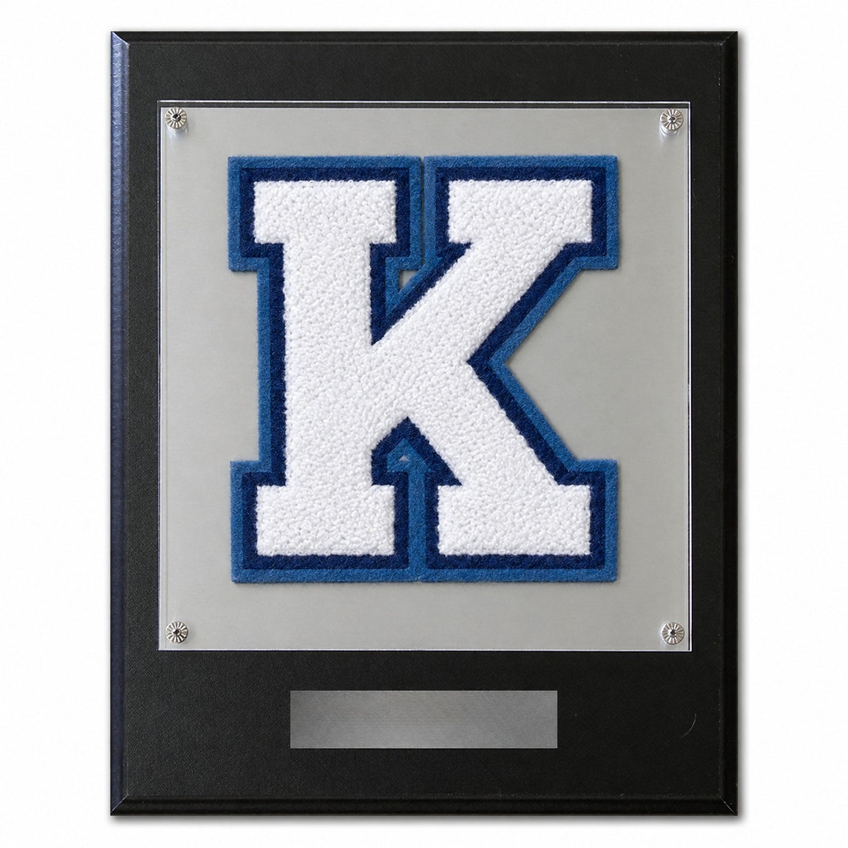 Kipp Pleasant Grove Academy (TX) chenille letter plaque