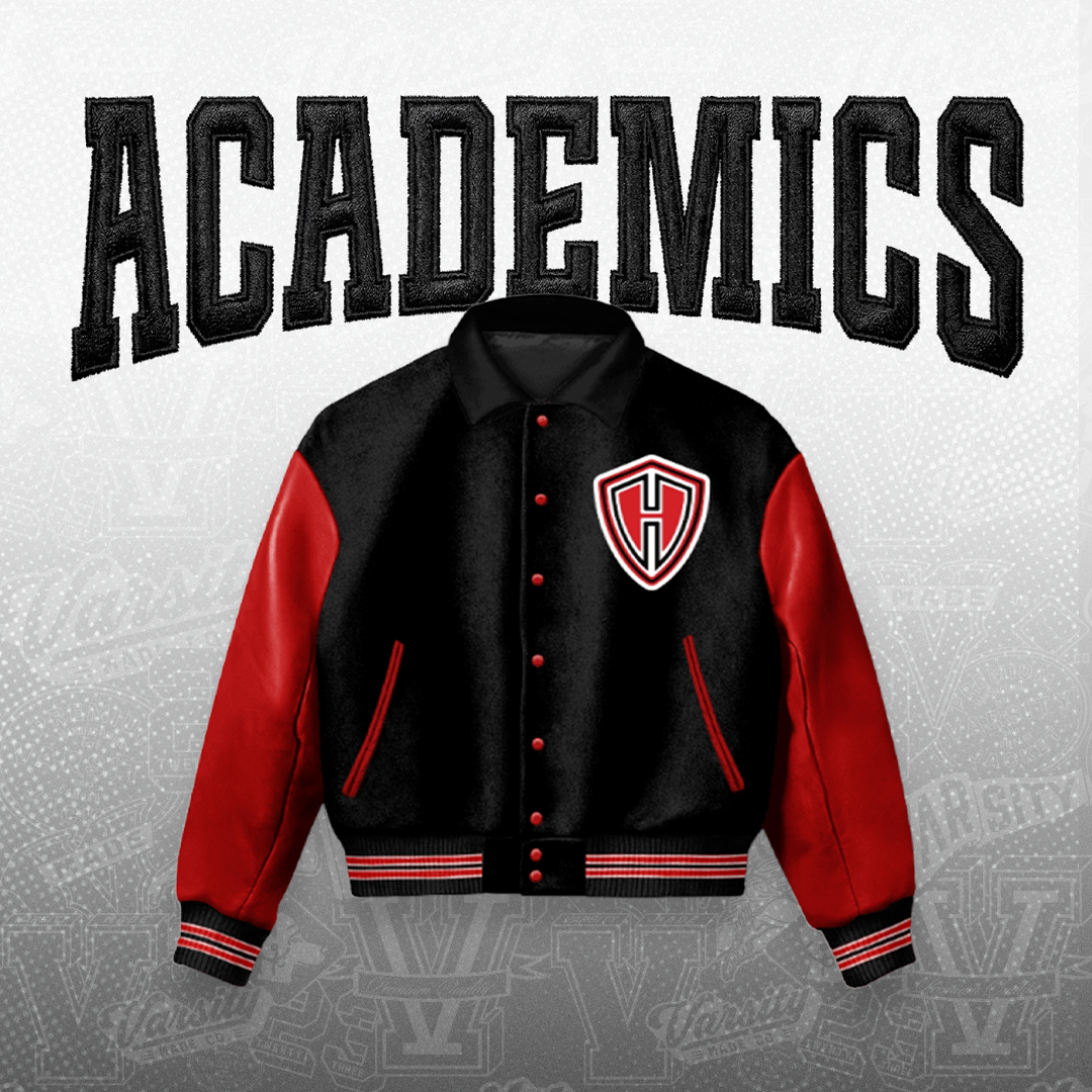 Harker Heights (TX) High School Academics Varsity Jacket