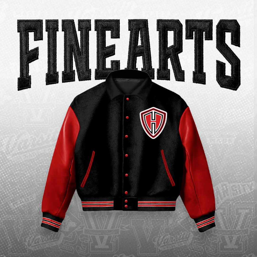 Harker Heights (TX) High School Fine Arts Varsity Jacket