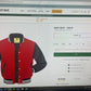 Split custom jacket - size large