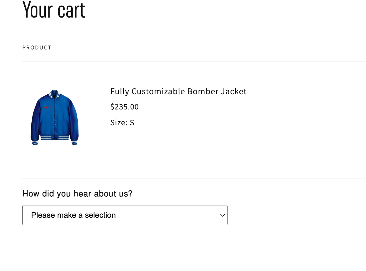 Supper club Custom bomber