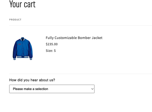 Supper club Custom bomber