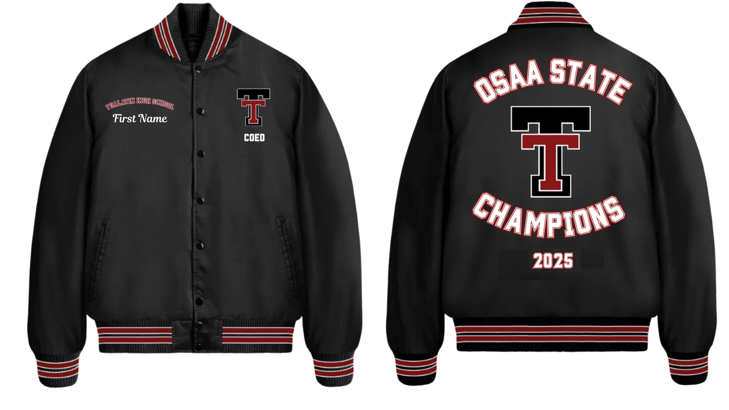 Tualatin High School Cheer Champs Bomber Jackets