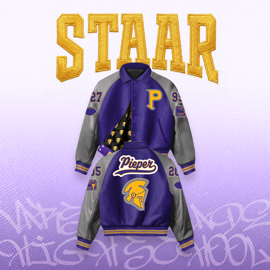 Pieper High School (TX) STAAR Bowling Varsity Jacket