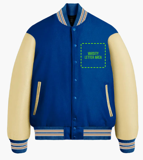 Varsity Made Clovis High School CA Letterman Jacket Varsity Made Clovis High School CA Letterman Jacket
