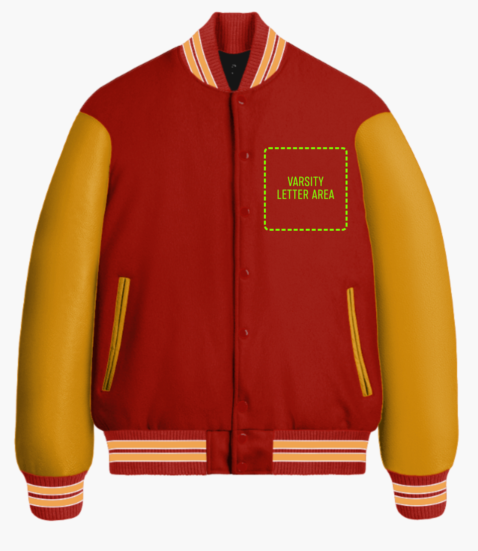 Varsity Made Mira Monte High School CA Letterman Jacket