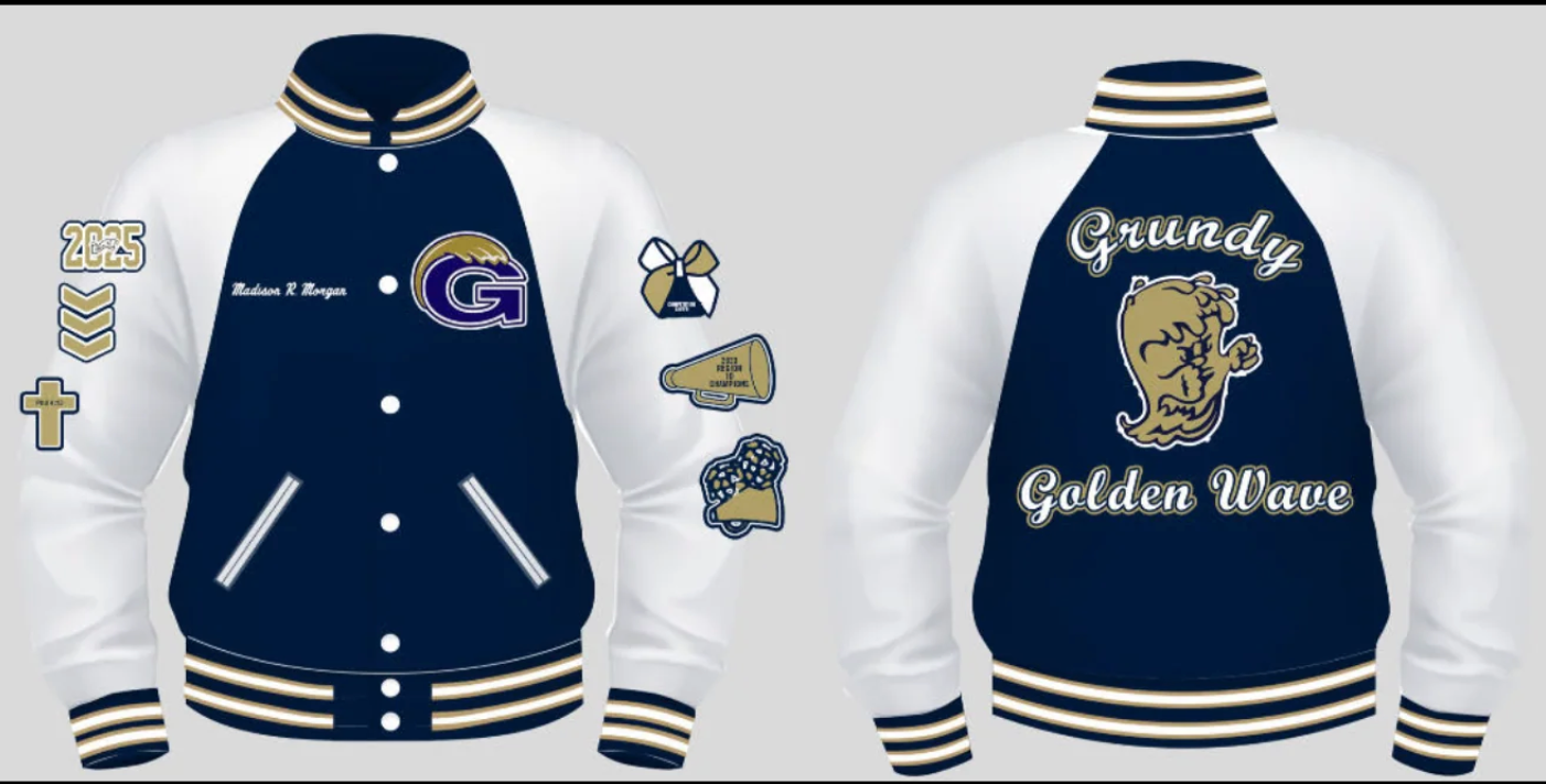 Custom Grundy High School Varsity Jacket