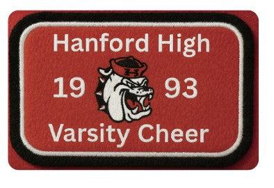 additional patches and embroidery for order 9732 