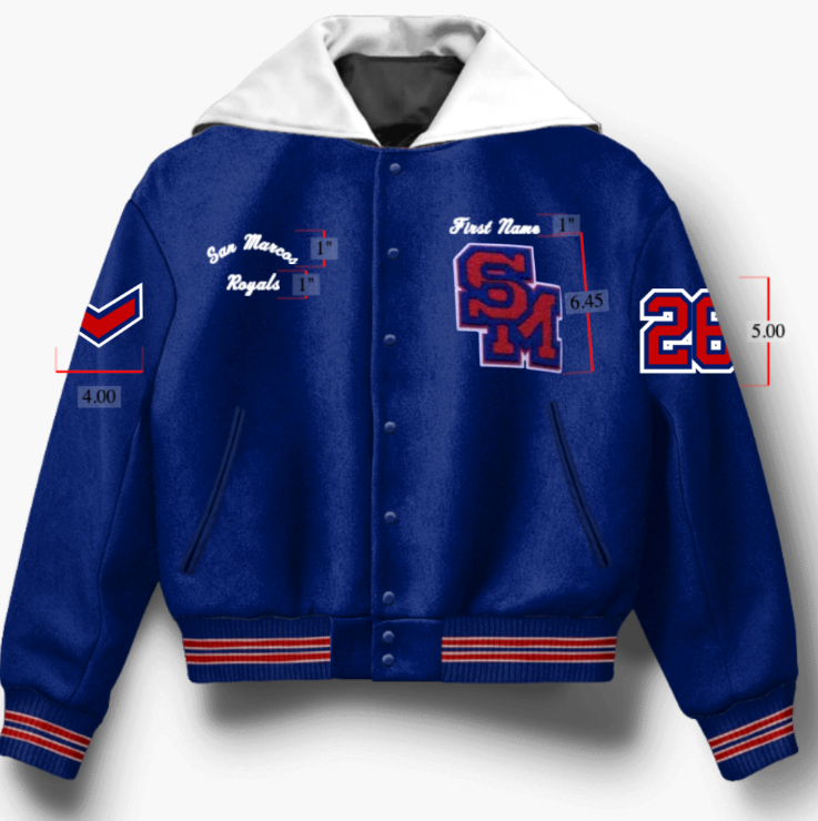 San Marcos Group Order - 5 Jackets