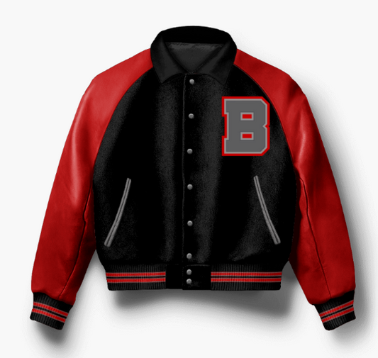 Bowie (TX) H.S. Athletics/JROTC/Flyer/Orchestra/Choir Varsity Jacket