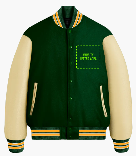 Best Brea Olinda High School Varsity Jacket