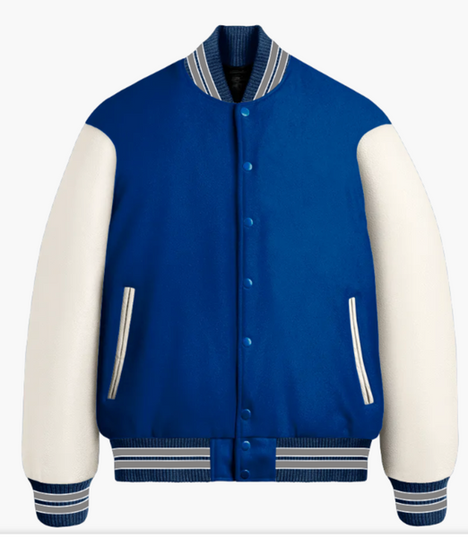 Theory　VARSITY JKT SLEEK SAXONY Neoteric Varsity Jacket | Theory