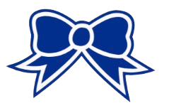 PS Academy Cheer Bow Patch