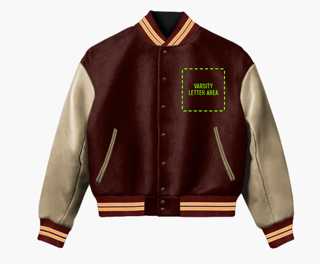 Orchard/P BANANA varsity jacket/スタジャン/--/ウール/GRY/21PN-JK01 Men\u0027s Classic Two Tone Snap Button College Sports Letterman