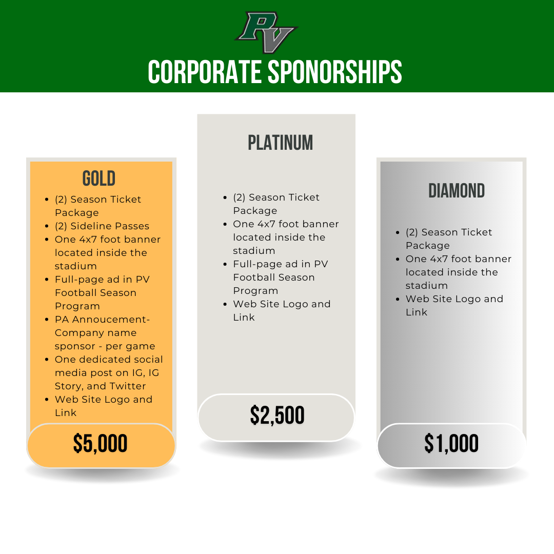 Corporate Sponsorships