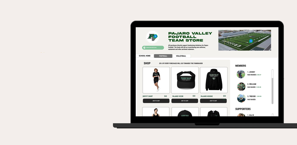 Team Store Ad Example Team Store – Varsity Made