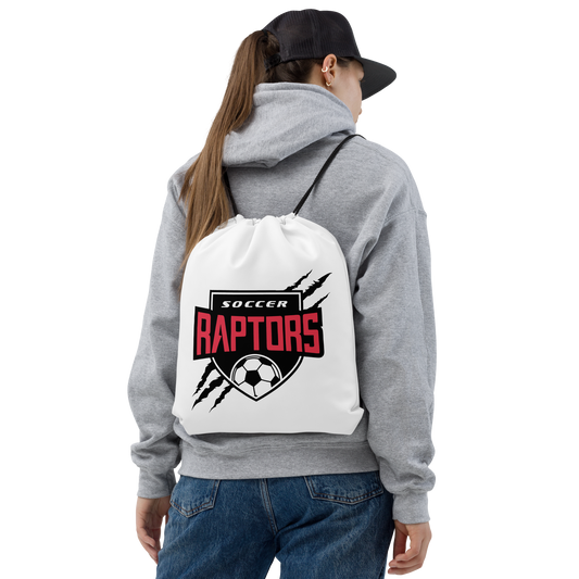 Raptors Soccer Drawstring bag