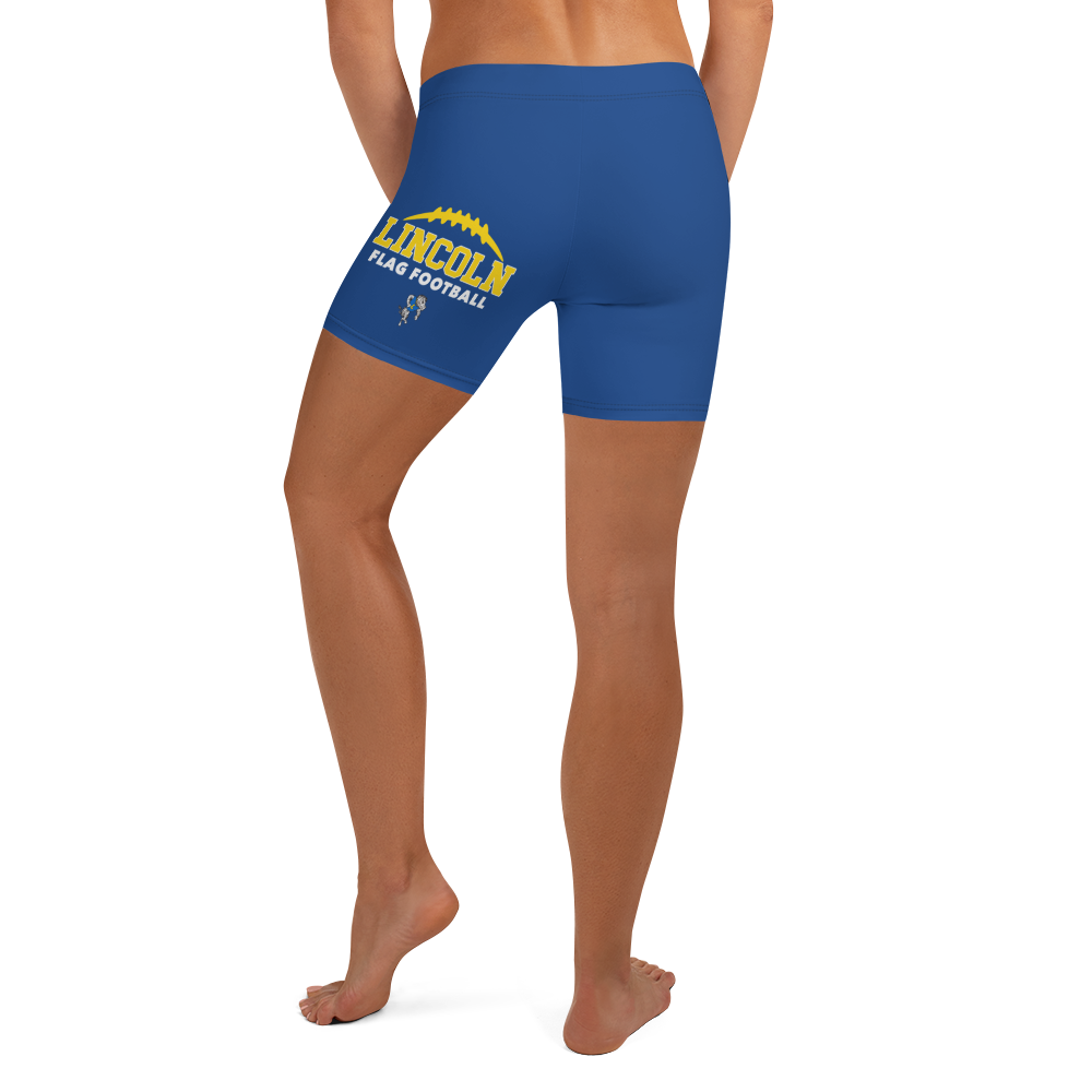 Lincoln Flag Football Yoga Shorts