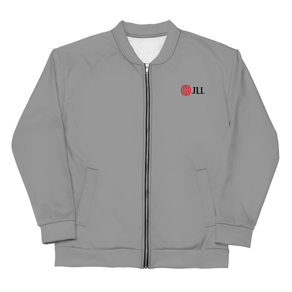 CALUX BOMBER JAKET グレー Varsity Jacket, Zip-Up, Cotton Blend, Gray, Men's (US, Alpha