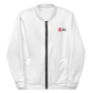 White JLL Unisex Bomber Jacket