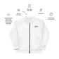 White JLL Unisex Bomber Jacket