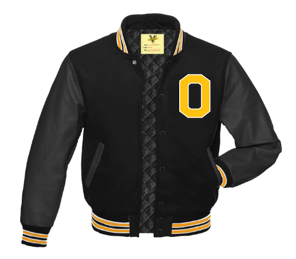 ジャケット・アウター DOUBLE COLLAR VARSITY JACKET Quigley Quigley DOUBLE COLLAR VARSITY JACKET [OLIVE] - Fresh Service