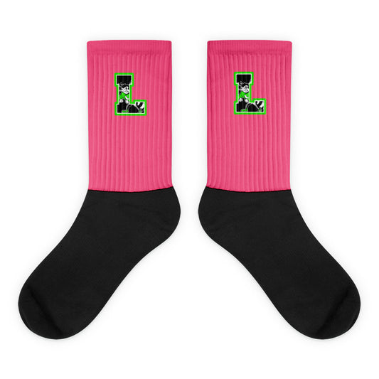 Lincoln Pink Socks