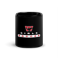 Warde Soccer Black Glossy Mug