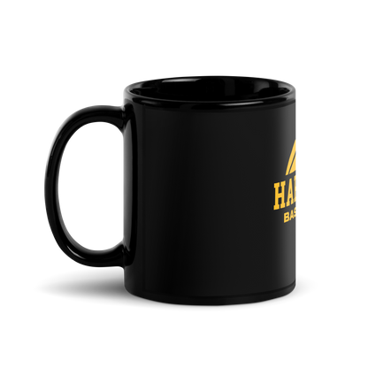 Hartnell Basketball Black Glossy Mug