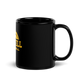 Hartnell Basketball Black Glossy Mug