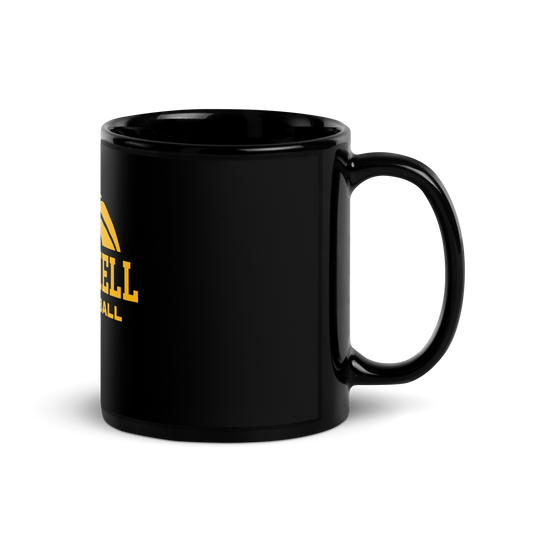 Hartnell Basketball Black Glossy Mug