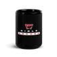 Warde Soccer Black Glossy Mug