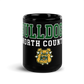 North County Bulldogs Black Glossy Mug