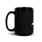 Warde Soccer Black Glossy Mug