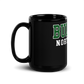 North County Bulldogs Black Glossy Mug