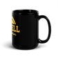 Hartnell Basketball Black Glossy Mug