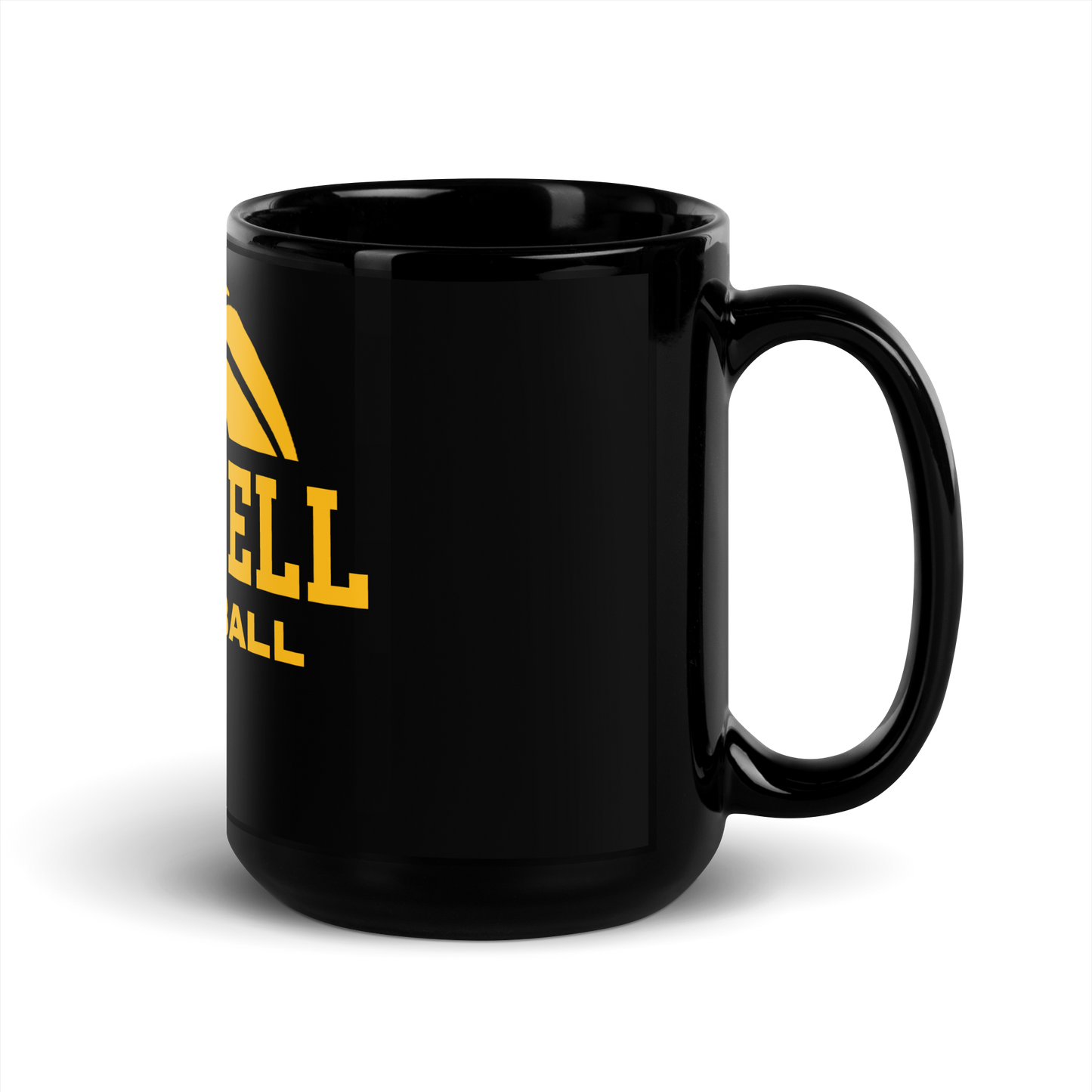 Hartnell Basketball Black Glossy Mug