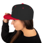 Rebels Soccer Snapback Hat