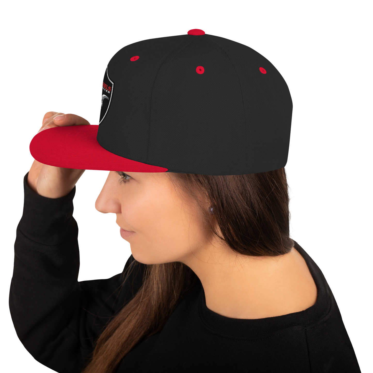 Rebels Soccer Snapback Hat