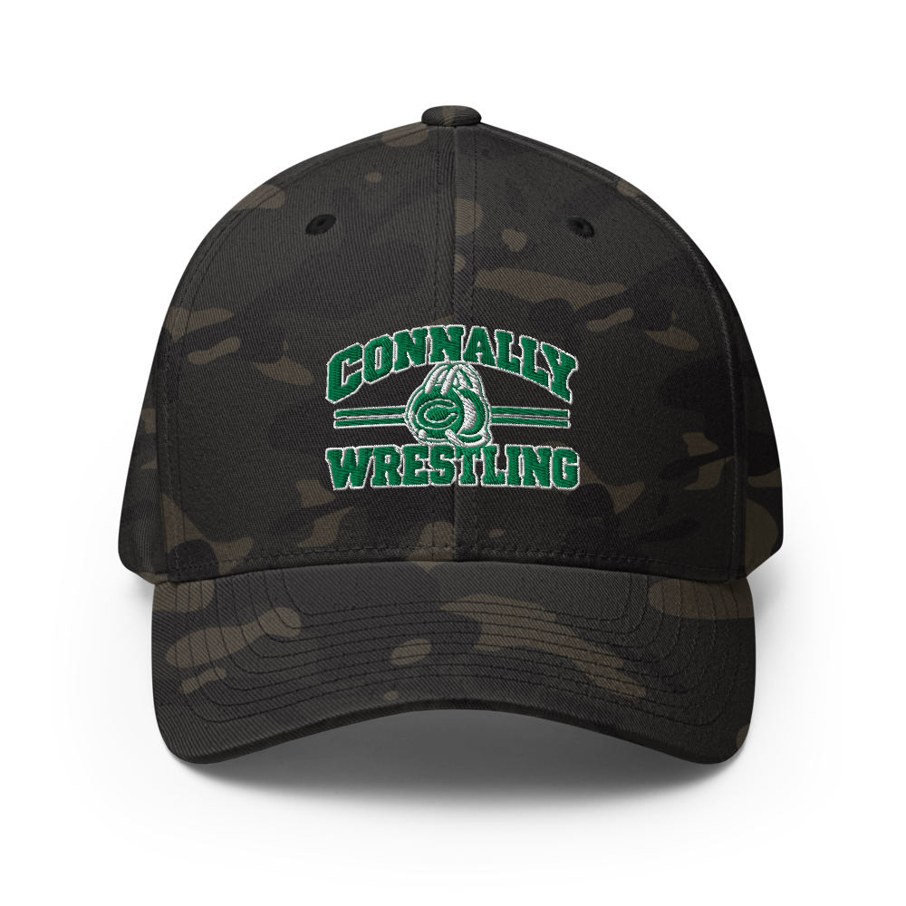 Pf Connally Wrestling - Closed-Back Structured Cap