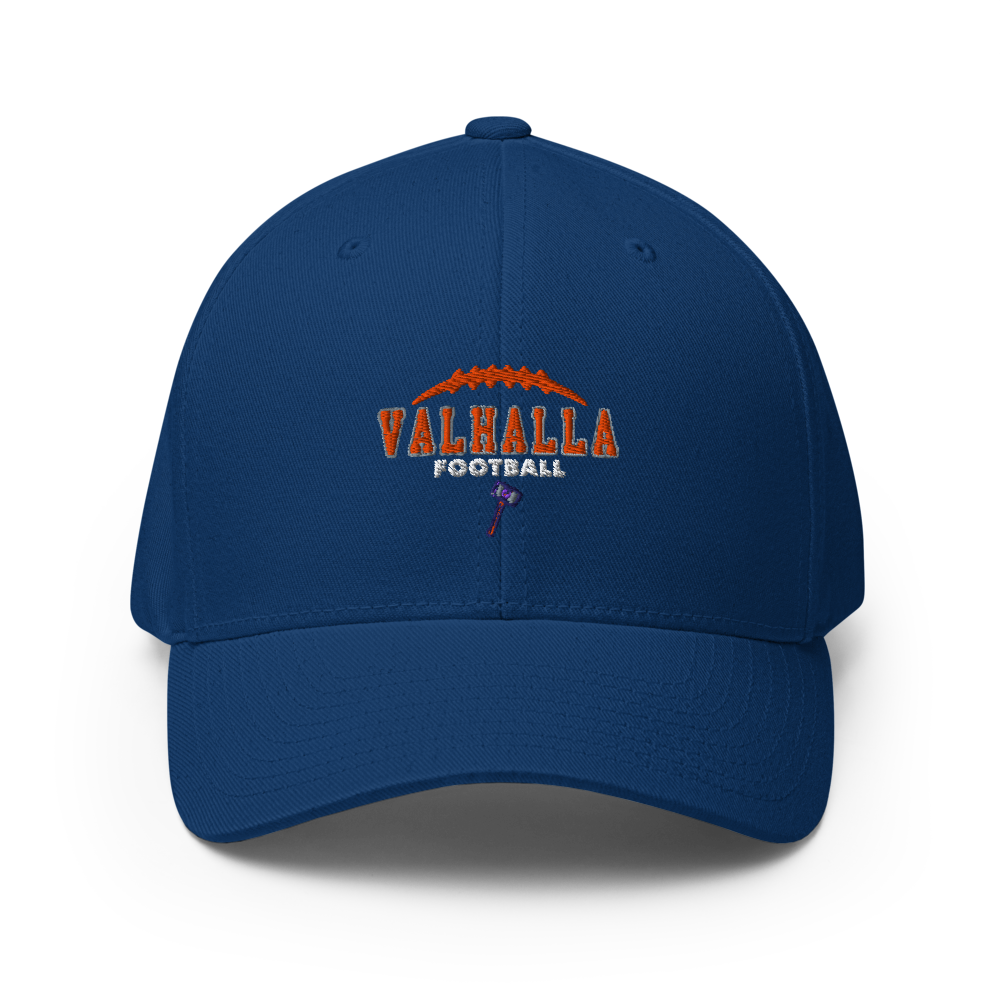 Valhalla High School Football Closed-Back Structured Cap