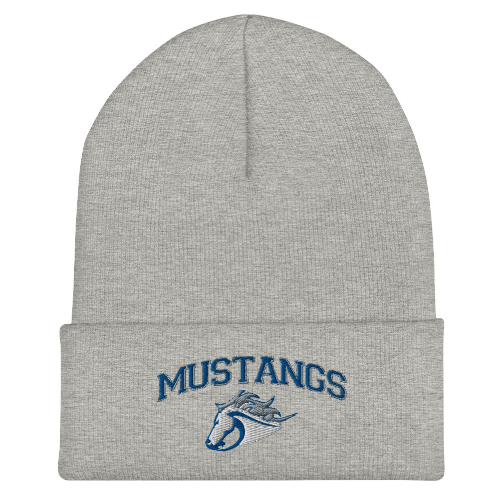 Mustang Cuffed Beanie