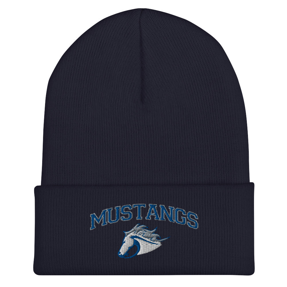 Mustang Cuffed Beanie