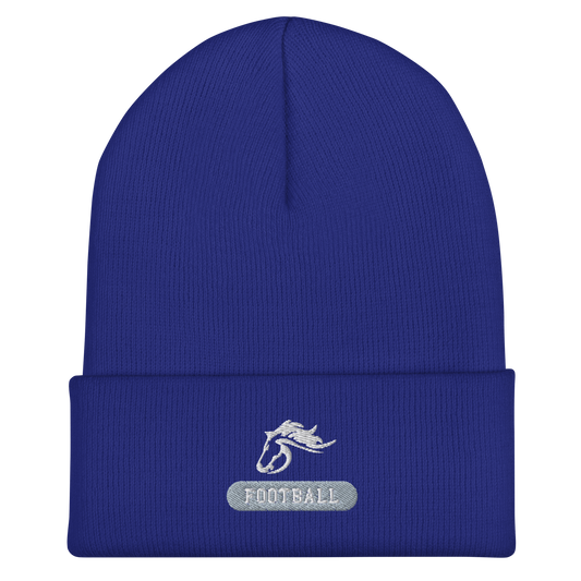 Mountain House Football Cuffed Beanie