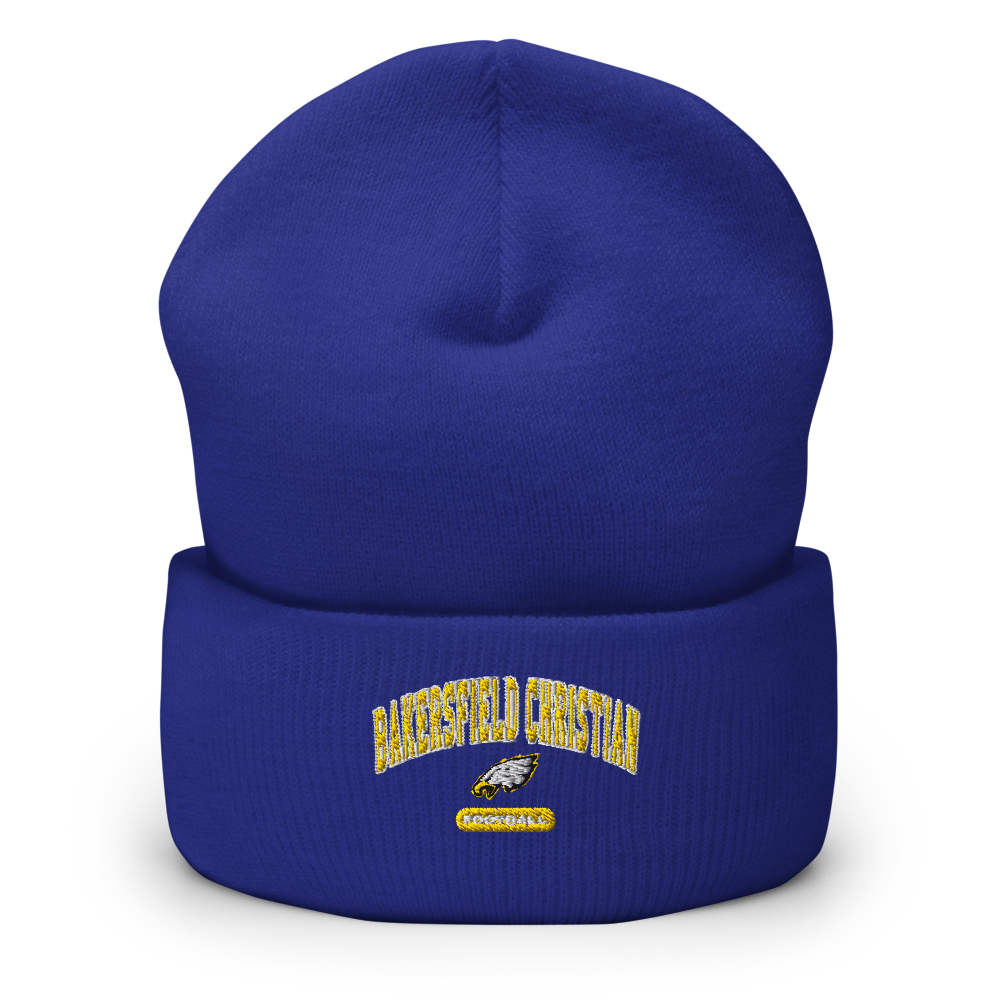 Bakersfield Christian Football Cuffed Beanie