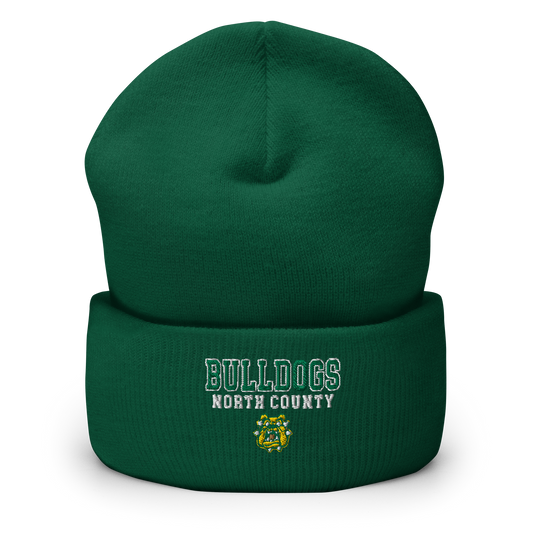 North County Bulldogs Cuffed Beanie