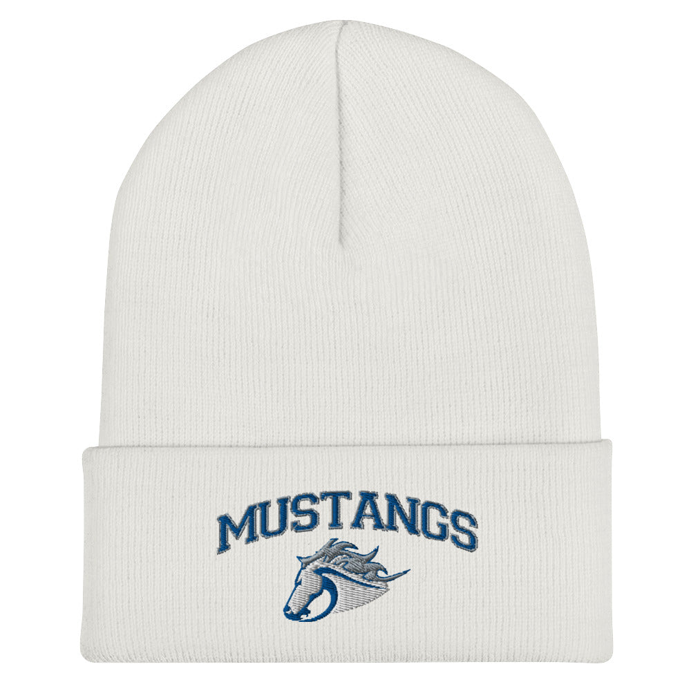 Mustang Cuffed Beanie